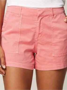 johnnie-O Coral Surplus Shorts in Papaya